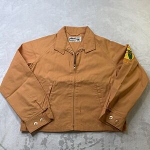 Vintage Cranbrook Jacket Florida State Park Camper Patch YKK 70s Size 10